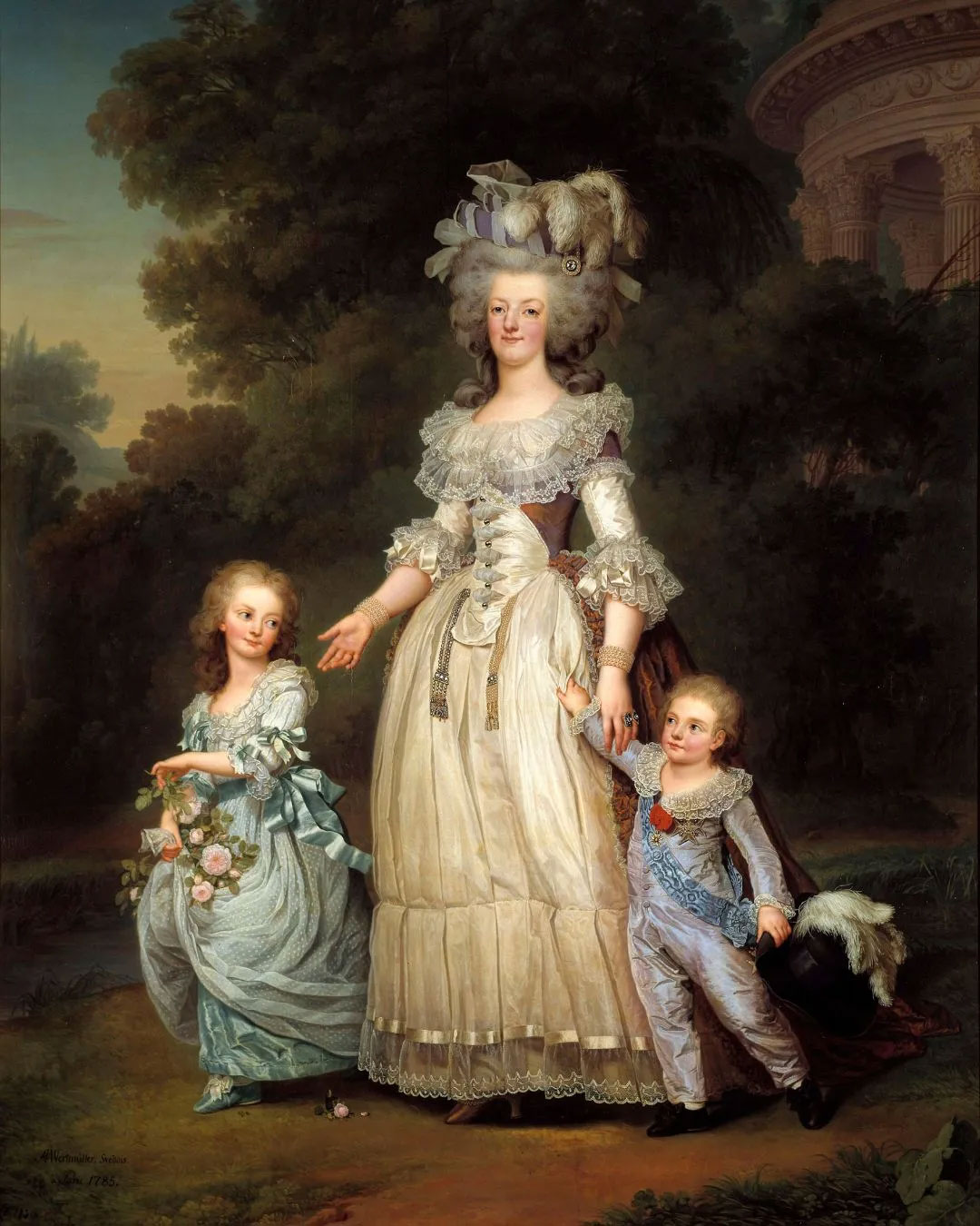 Portrait de la reine Marie-Antoinette